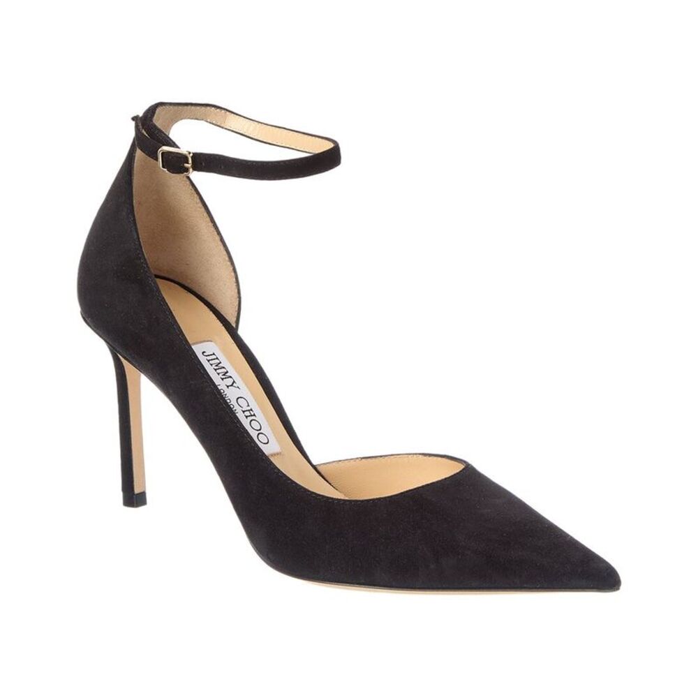 Jimmy Choo Suede Pump, Black